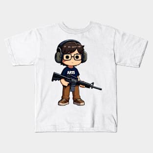 Tactical Man Kids T-Shirt